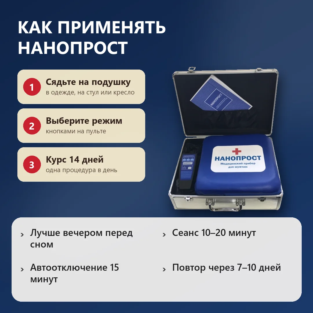 Как применять Нанопрост